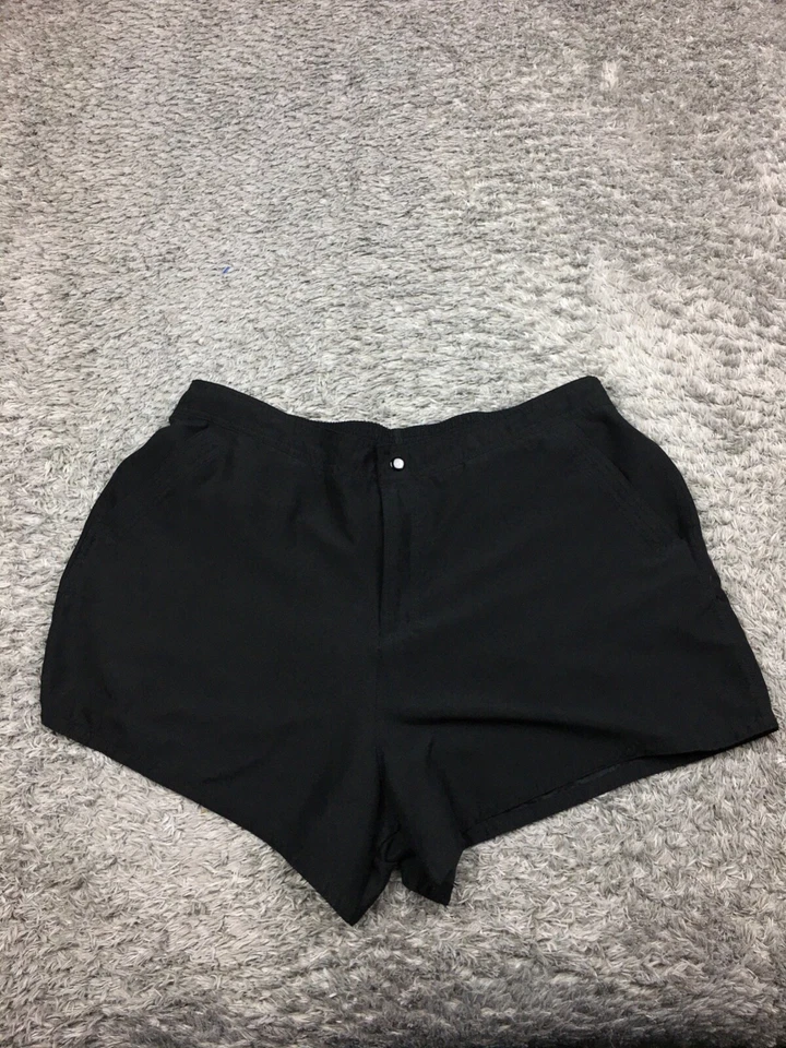 Croft & Barrow Chino Shorts Womens Size 14 Black Stretch Performance - Image 1 of 4