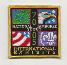 2005 JAMBOREE / INTERNATIONAL EXHIBITS patch - Boy Scout BSA A121/9-35