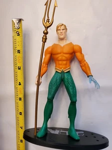 2003 DC Direct JLA Aquaman Action Figure Justice League of America - Picture 1 of 8