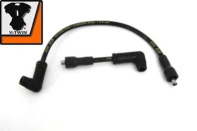 Accel Black 8.8mm Spark Plug Wires Shovelhead Electra Dyna Rigid FLH FL FX FXE Foto 1 de 2