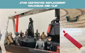 Holograma o clip de colección Star Wars Darth Vader Star Destroyer reparación o reemplazo - Imagen 1 de 12