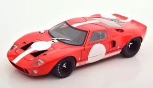SOLIDO COMPETITION 1:18 DIE CAST AUTO FORD GT40 MK1 ROSSO ART S1803005 - Foto 1 di 4