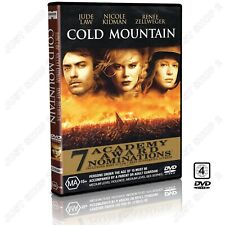 Cold Mountain DVD : Movie : Jude Law / Renee Zellweger : Brand New : Region 4