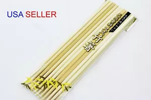 10 PAIRS Bamboo Chopsticks Japanese/Chinese Style Reusable Bamboo Chopsticks - Picture 1 of 3