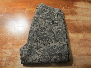 JOE'S JEAN'S SKINNY CHANTILLY LACE PRINT IN BLUSH (NWOT) SIZE 26/26X32 - Picture 1 of 9