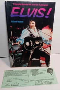 ELVIS Richard Wootton A Biography With 45 Photographs Softcover 1985 - Picture 1 of 7