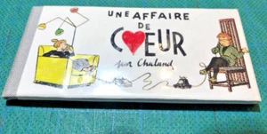 CHALAND UNE AFFAIRE DE COEUR TOUT PETIT FORMAT RELIÉ+DOS TOILÉ - Picture 1 of 7