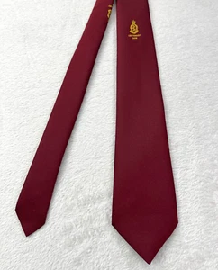 C.H.MUNGDAY CENTENARY 1998 Burgundy Polyester Mens Necktie Made In England - Picture 1 of 4