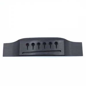 1Pc Guitar Bridge For Martin Acoustic Guitar Saddle Nut Luthier African Ebony - Picture 1 of 8