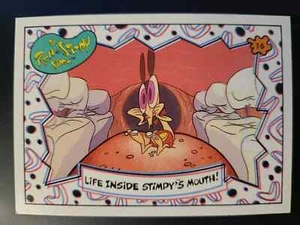 1993 Topps Collector Trading Cards Ren & Stimpy Life Inside Stimpy's Mouth #16 - Picture 1 of 2