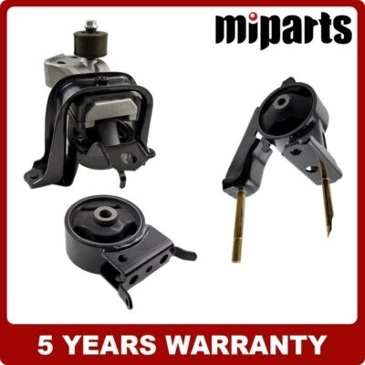 Motor AND Trans Mount SET 3PCS FIT FOR Toyota Echo 2000-2005 Toyota Yaris 1.3L - Image 1 of 4