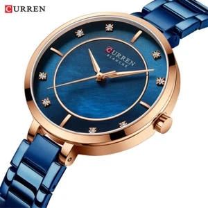 CURREN Women Watches Luxury Gold Watch for Girls Ladies Gift Business Wristwatch - Picture 1 of 16