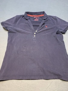Eddie Bauer Shirt Damen mittelblau Baumwolle Elasthan blau gepunktet - Bild 1 von 9
