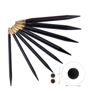 Enhance Your For Sweater Making Skills with Premium Sandalwood Knitting Needles - Picture 1 of 10