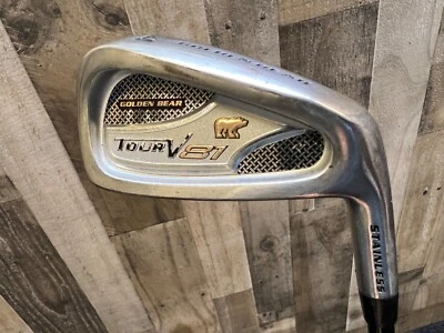 GOLDEN BEAR Tour V81 Stainless single 4 iron, RH, Mid/Firm Flex Graphite, 39" - Image 1 of 4