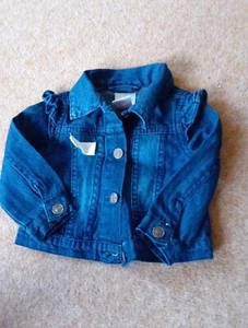 Rachel Zoe 6 To 9 Months Denim Jacket - Picture 1 of 3