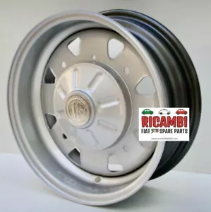 Classic Fiat 500 Early 126 CMR Sport Wheel Steel Wheel x1 - Picture 1 of 3