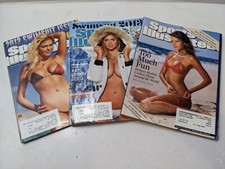 Lot Of 3 Sports Illustrated Magazines Swimsuit Collectable Issues 2012 2013 2003