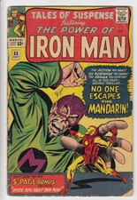 Tales Of Suspense Featuring Iron Man # 55 Marvel 1964 3rd App of The Mandarin