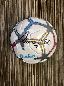 RONALDO NAZARIO Signed SOCCER BALL/ with COA/ Size 3