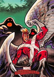 ARCHANGEL / Marvel Masterpieces Set 2 (UD 2008) BASE Trading Card #2