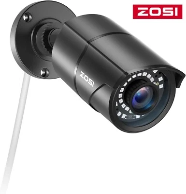ZOSI 1080P 2MP Super HD POE Security IP Camera Add On Bullet Camera Night Vision - Image 1 of 4