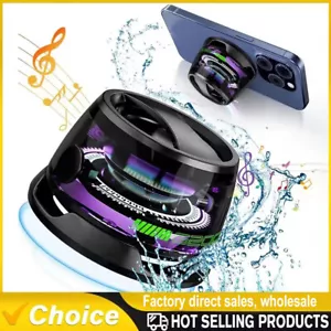 Altavoz Magnético Bluetooth Mini Inalámbrico Bluetooth 5.3 Altavoz RGB Luz de Color - Imagen 1 de 30