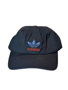 Adidas Men's Collegiate Navy Blue Americana Relaxed Baseball Cap One Size New - Picture 1 of 11