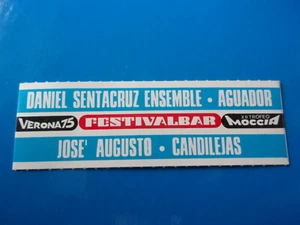 sticker jukebox 45 giri - DANIEL SENTACRUZ ENSEMBLE Aguador / JOSE AUGUSTO Cand. - Foto 1 di 1