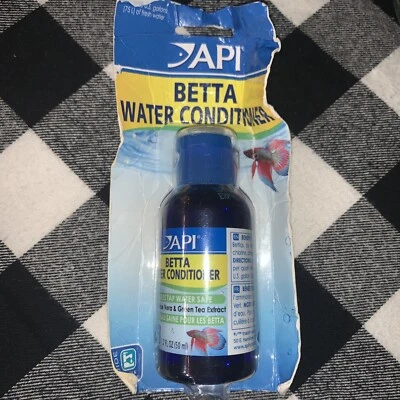 API BETTA WATER CONDITIONER Betta Fish Freshwater Aquarium Water Conditioner ... - Image 1 of 3