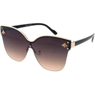 Gafas de sol Bee para mujer de moda de gran tamaño sin montura tonos estilo diseñador de moda nuevas Foto 1 de 3