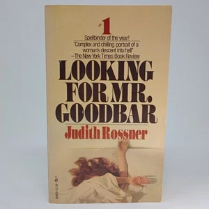 Vintage 1976 Looking for Mr. Goodbar Judith Rossner Pocket Books paperback book - Picture 1 of 9