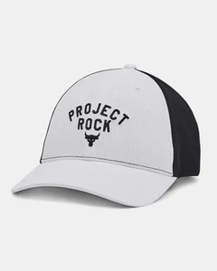 Under Armour Project Rock Trucker Snapback Mütze weiß schwarz Größe OSFM 1369815 100 - Bild 1 von 2