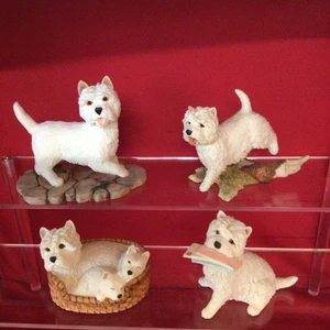 Sherratt & Simpson Westie Highland. Job Lot X 4 Figures - Picture 1 of 11
