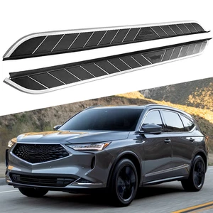 2Pcs Running Boards Side Steps Nerf Pedals Bar Fits For Acura MDX 2022 2023-2025 - Picture 1 of 8