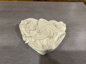 Carruth Studios geformte Herz Plakette Engel schätzen Leben und Familie handgefertigt - Bild 1 von 8