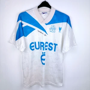 Camiseta original Olympique de Marseille 1994-1995 fútbol local Maillot Reebok - Imagen 1 de 8