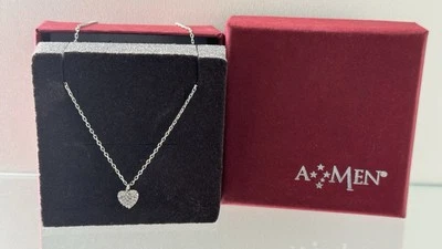 Collana Cuore AMEN in Argento  - Immagine 1 di 4