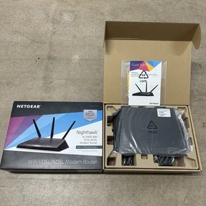 Netgear Nighthawk AC1900 WiFi VDSL/ADSL Modem Router (D7000-100NAS) - Picture 1 of 5