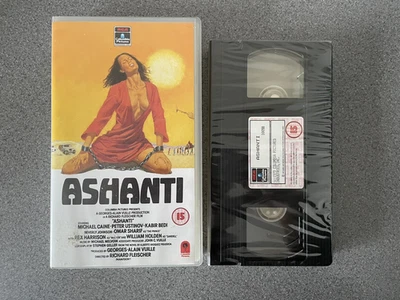 Ashanti (1979) RCA Columbia VHS Michael Caine Peter Ustinov Beverly Johnson -NEW - Image 1 of 4