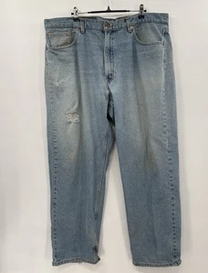 Vintage Levis 565 Jeans MADE IN USA Loose Fit Wide Leg 90er FLECKIG! Gekennzeichnet 40x30 - Bild 1 von 19