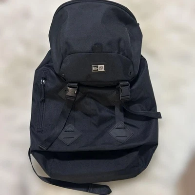 NUEVA ERA Mochila de Nylon Negra 35L Duradera Bolsa de Viaje Escolar Foto 1 de 4