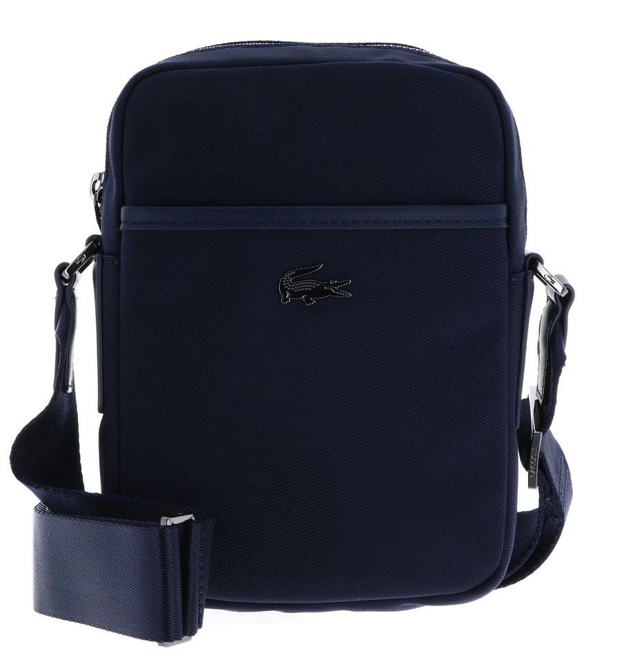 LACOSTE bolso bandolera Vertical Camera Bag Marine 166 - Imagen 1 de 4
