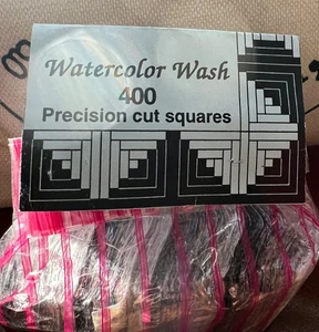 400 2" Square Precision Cut Watercolor Wash 100% Cotton Blocks for Quilt Piecing - Picture 1 of 2