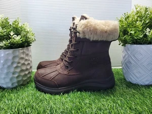 UGG Adirondack III Distressed Burnt Winterstiefel 1158511 Damen Größe 5🤎Neu - Bild 1 von 17