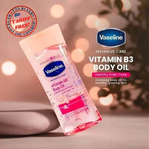 1 x Vaseline Intensive Care Vitamin B3 Body Oil 200ml Rose Gel Moisturizing - Picture 1 of 10
