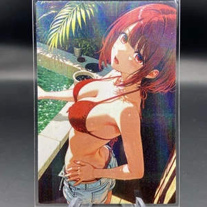 Oshi No Anime Waifu Card Doujin ACG Goddess Holo - Picture 1 of 4