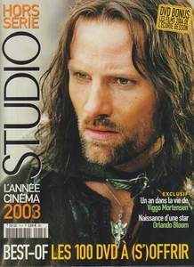 STUDIO MAGAZINE HS N°13  L'ANNEE DU CINEMA 2003 VIGGO MORTENSEN - ORLANDO BLOOM - Imagen 1 de 2