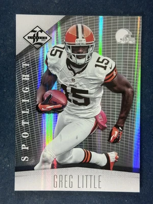 2012 Panini Limited Spotlight Silver #26 Greg Little Cleveland Browns /49 - Image 1 of 2