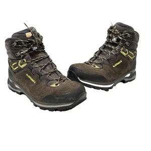 LOWA Lady Light GTX Women's Size 8 - Brown Leather Hiking Boots Italian Made - Picture 1 of 13